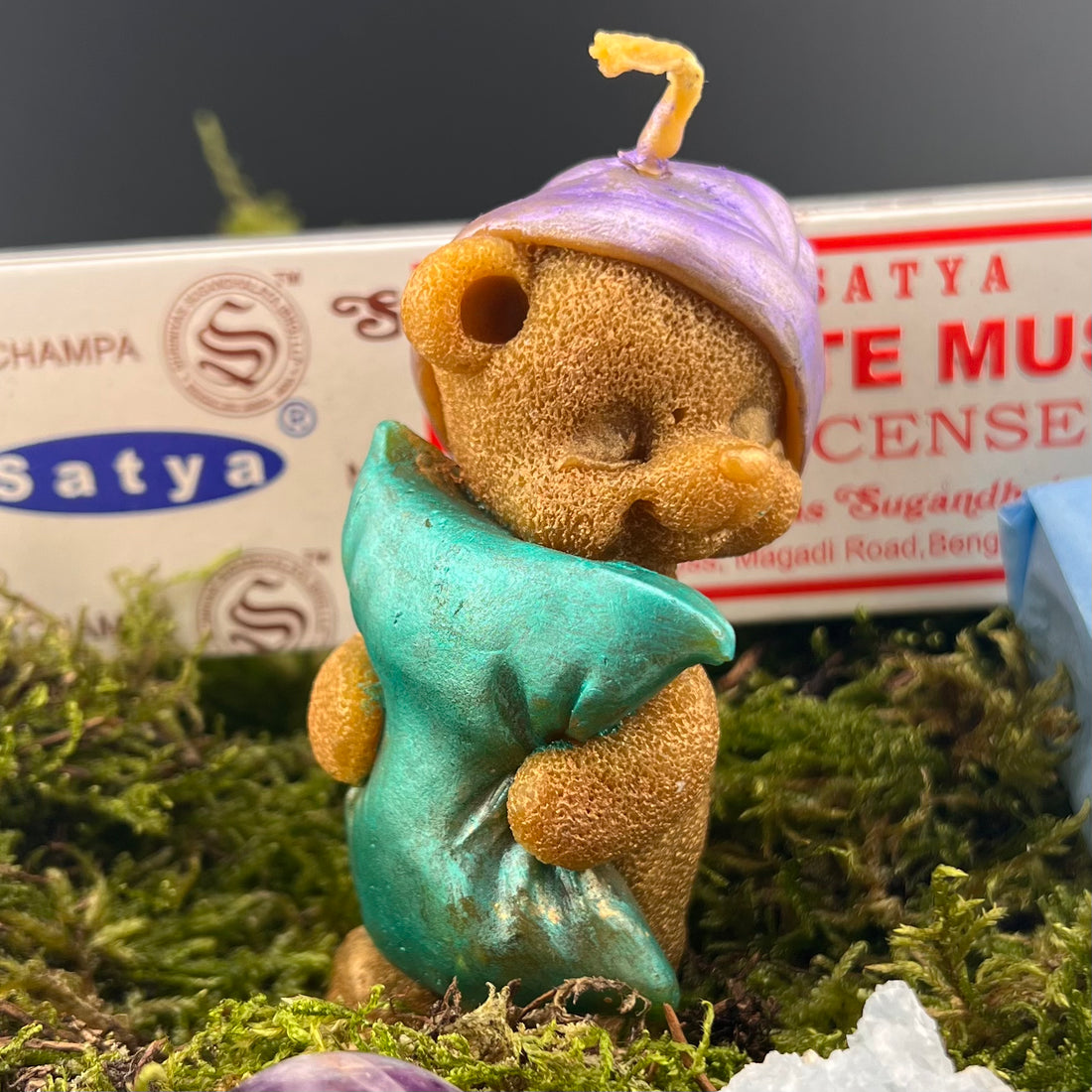 Dream well Bärchen Kerze