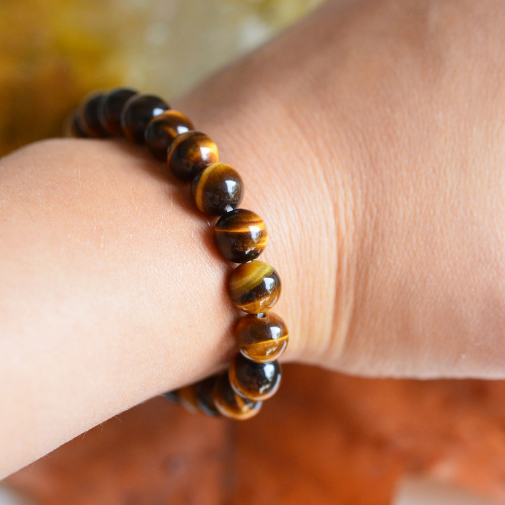 Extra Qualität AAA+ Tigerauge Armband