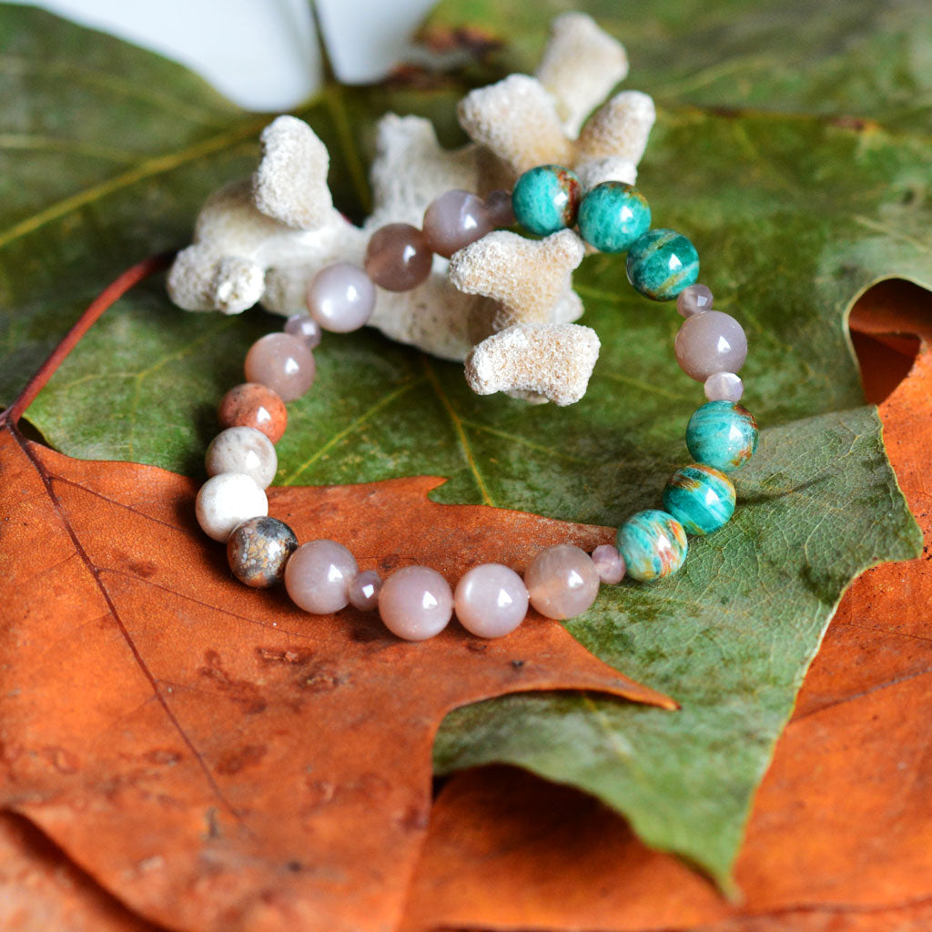 Moon earth sea Armband