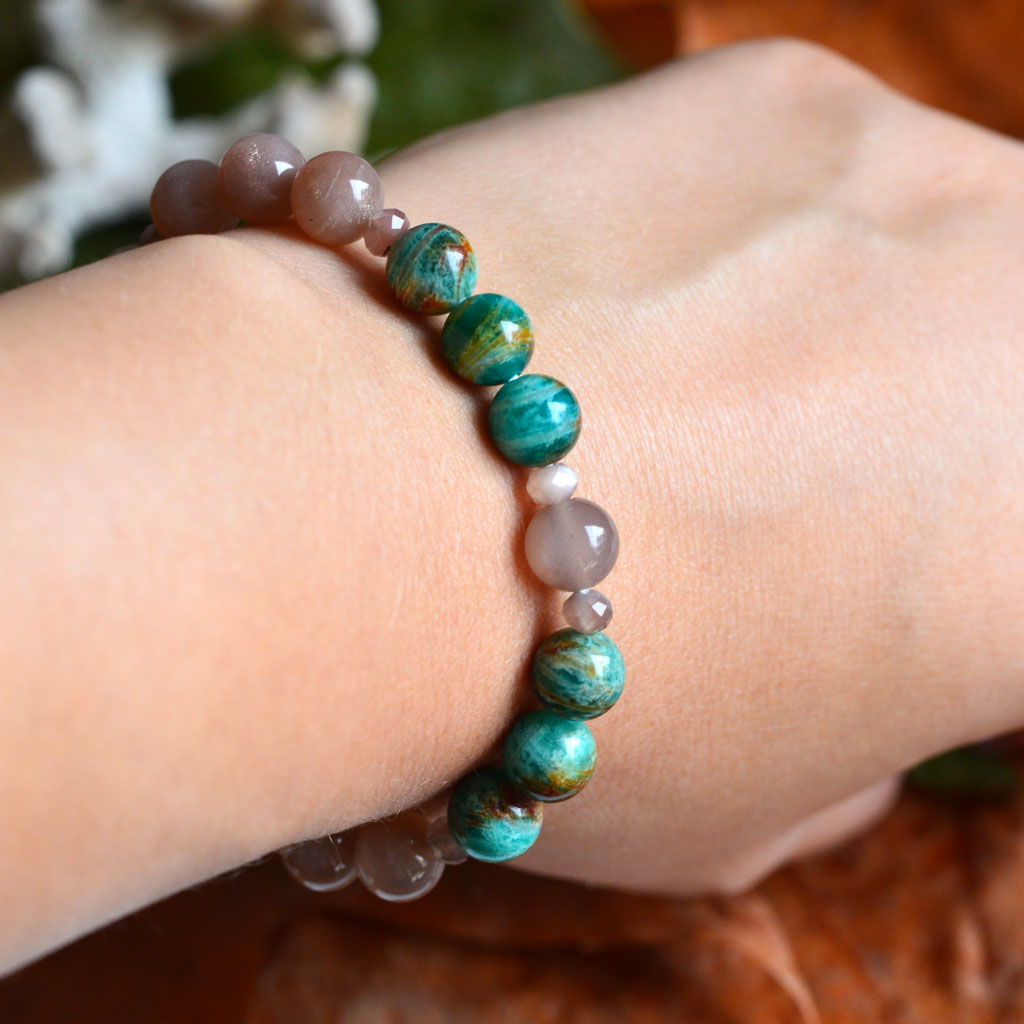 Moon earth sea Armband
