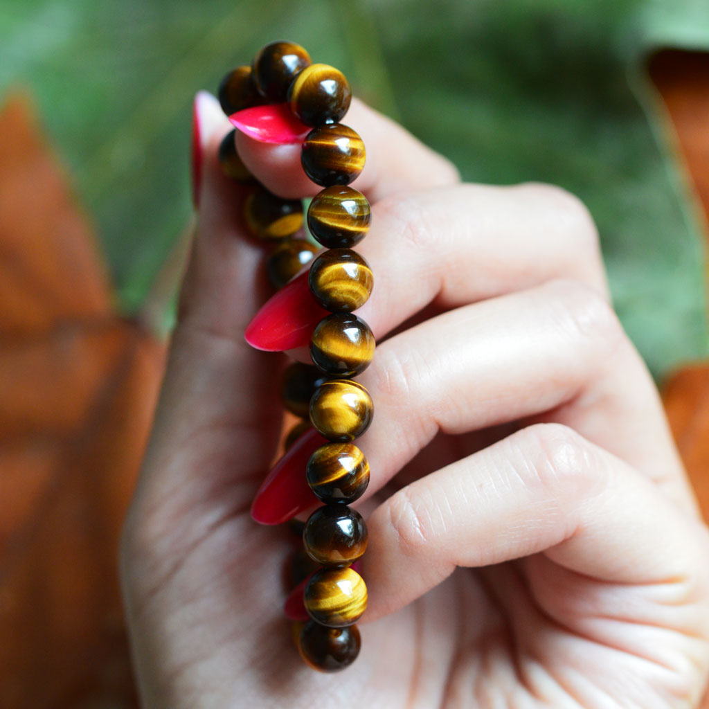 Extra Qualität AAA+ Tigerauge Armband