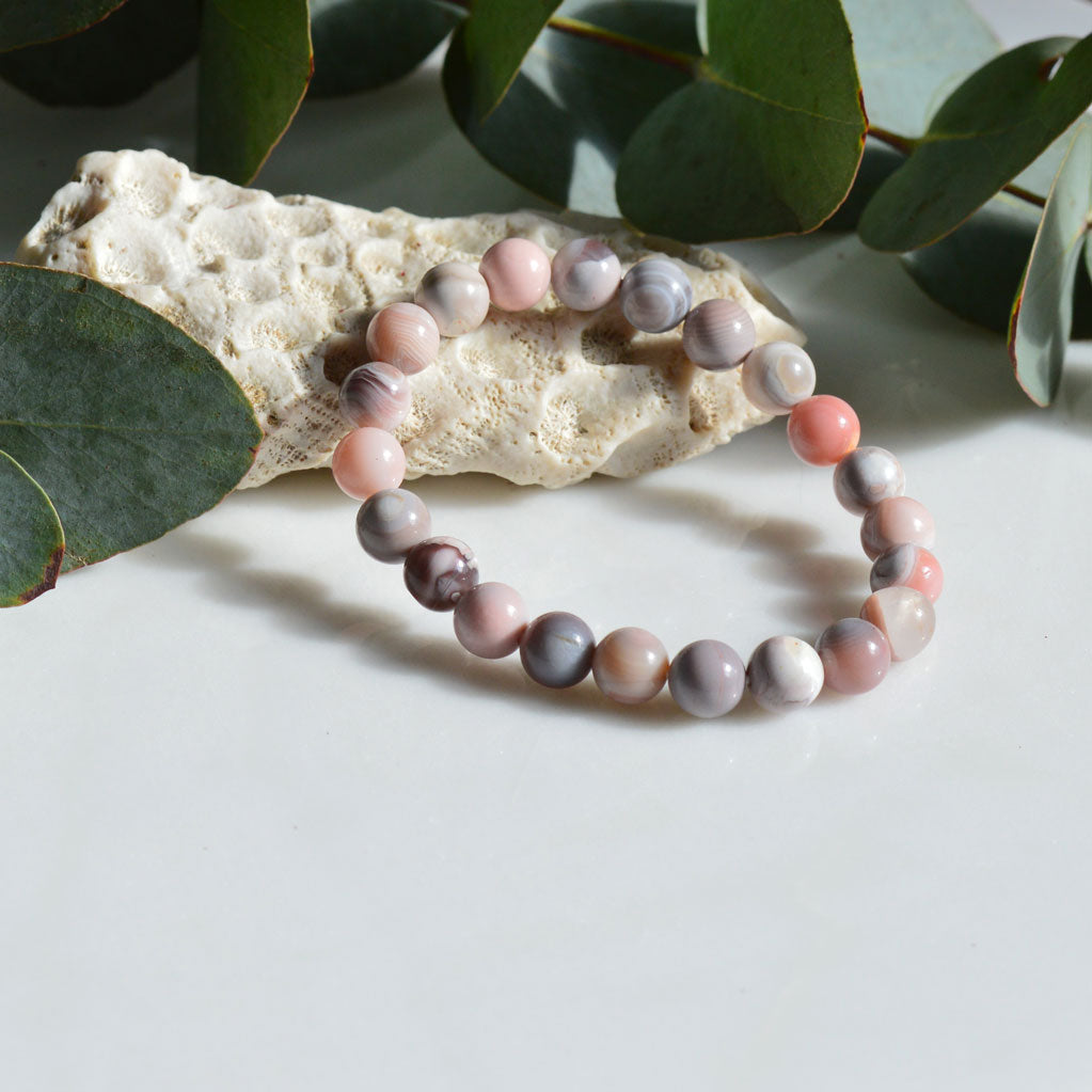 Rosa Achat Armband (mein Tipp!)