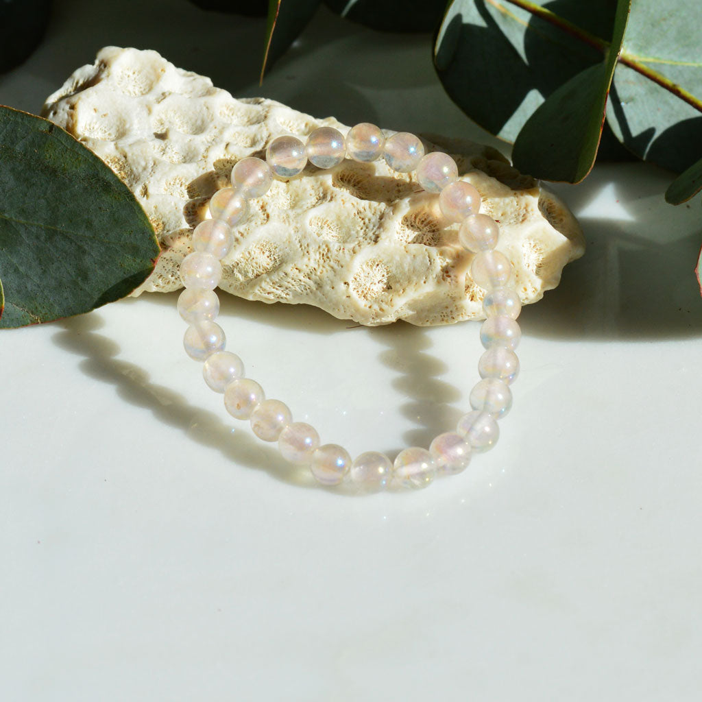 Rosenquarz Aura Armband