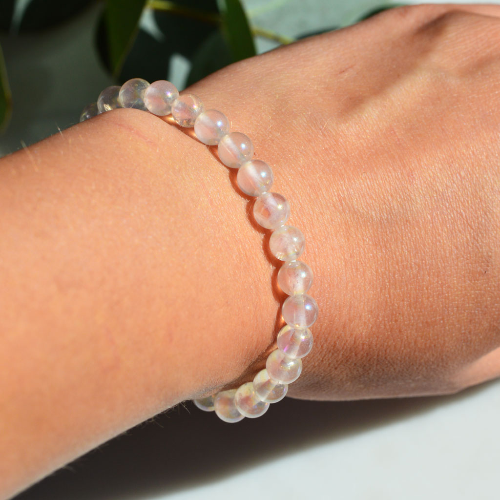 Rosenquarz Aura Armband