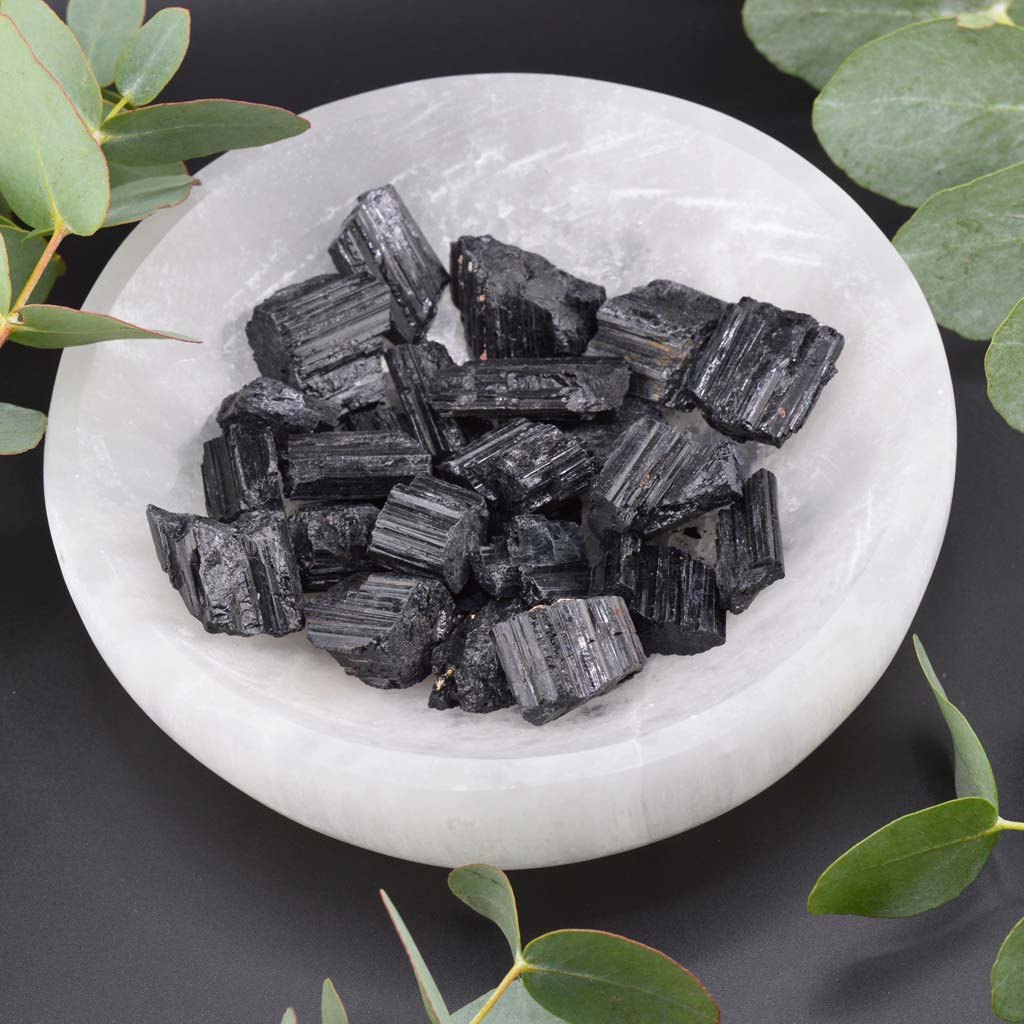 Schwarzer Turmalin Natur