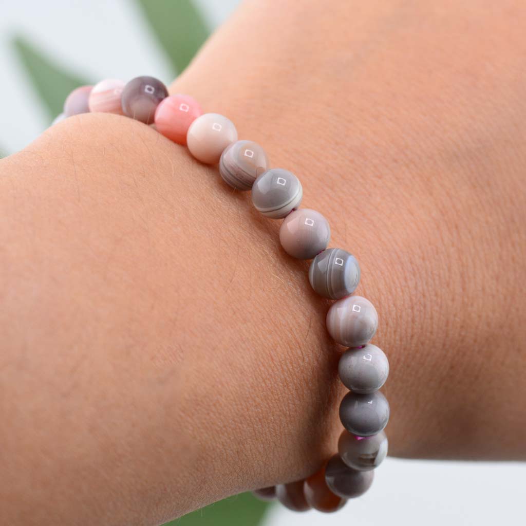 Rosa Achat Armband (mein Tipp!)