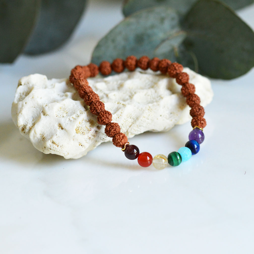 Rudraksha Chakra Armband