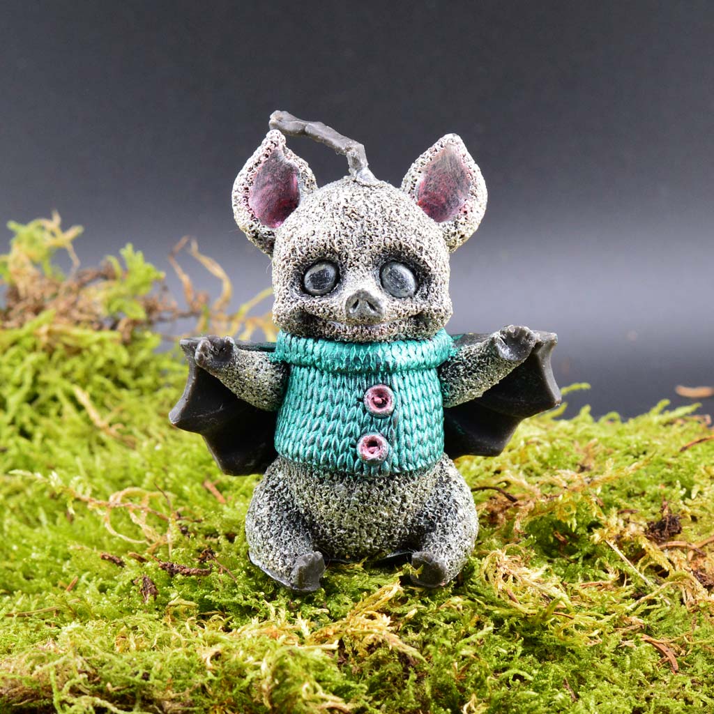 Mutiges Fledermäuschen Kerze