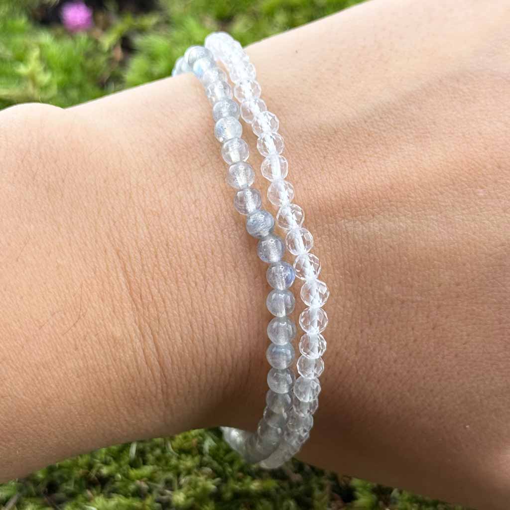 Bergkristall Armband facettiert rtw