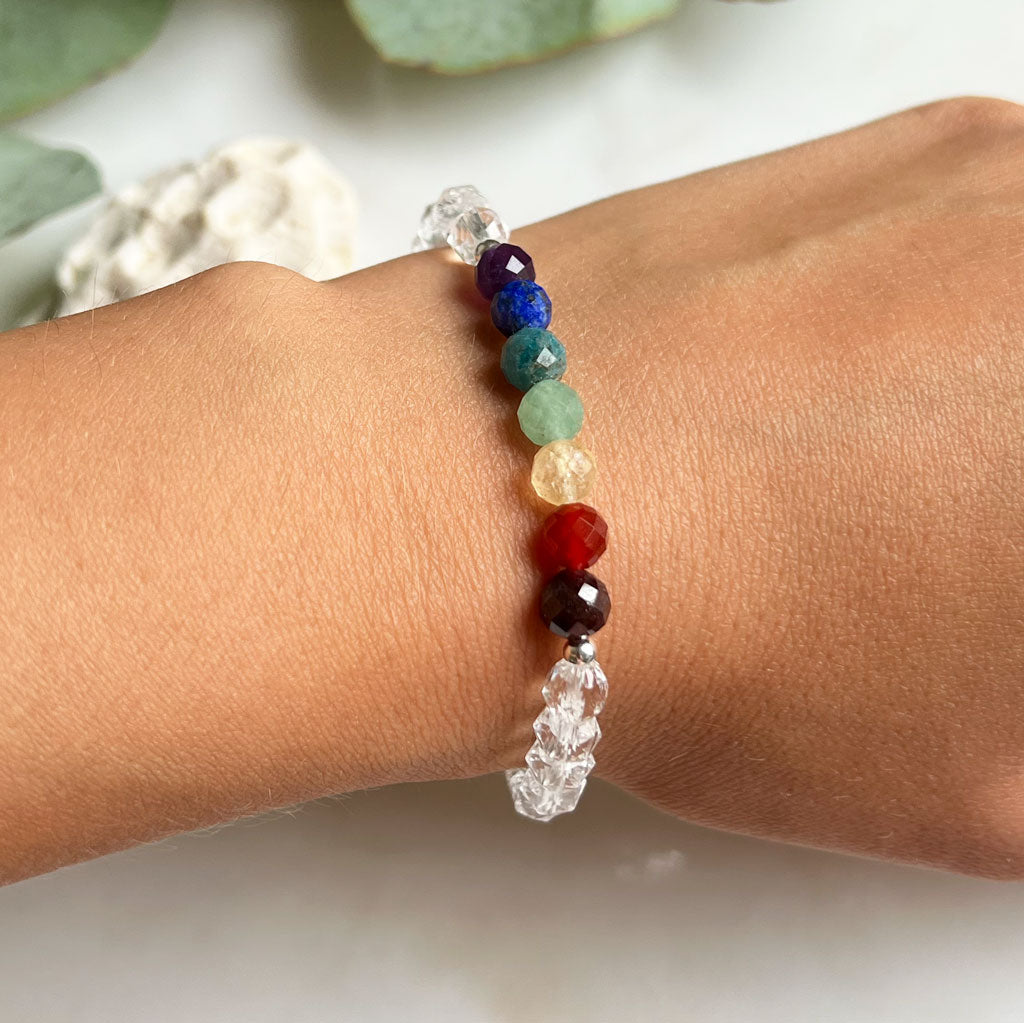 Chakra Armband sparkling