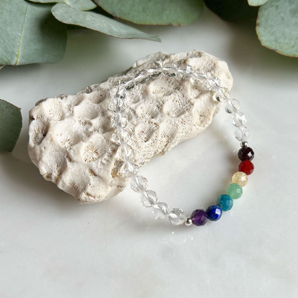 Chakra Armband sparkling