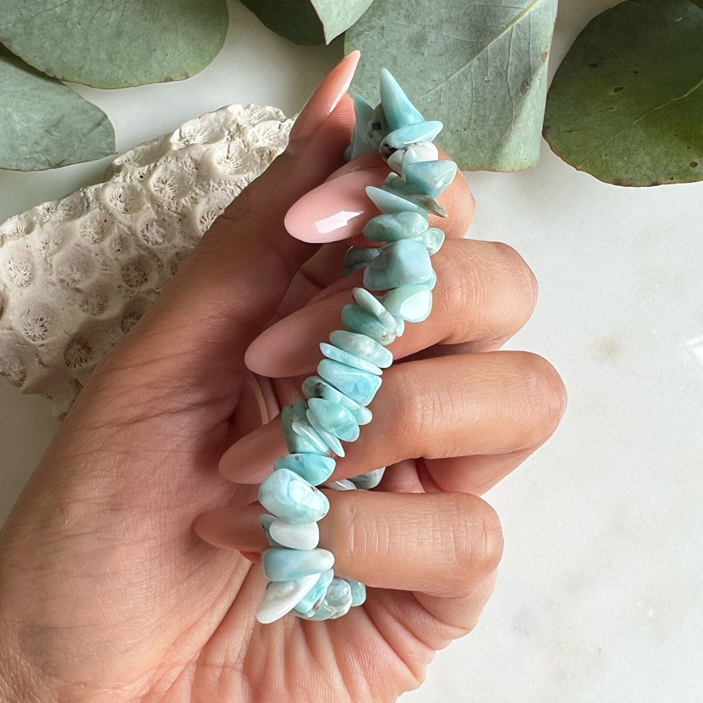Larimar Splitter Armband rtw