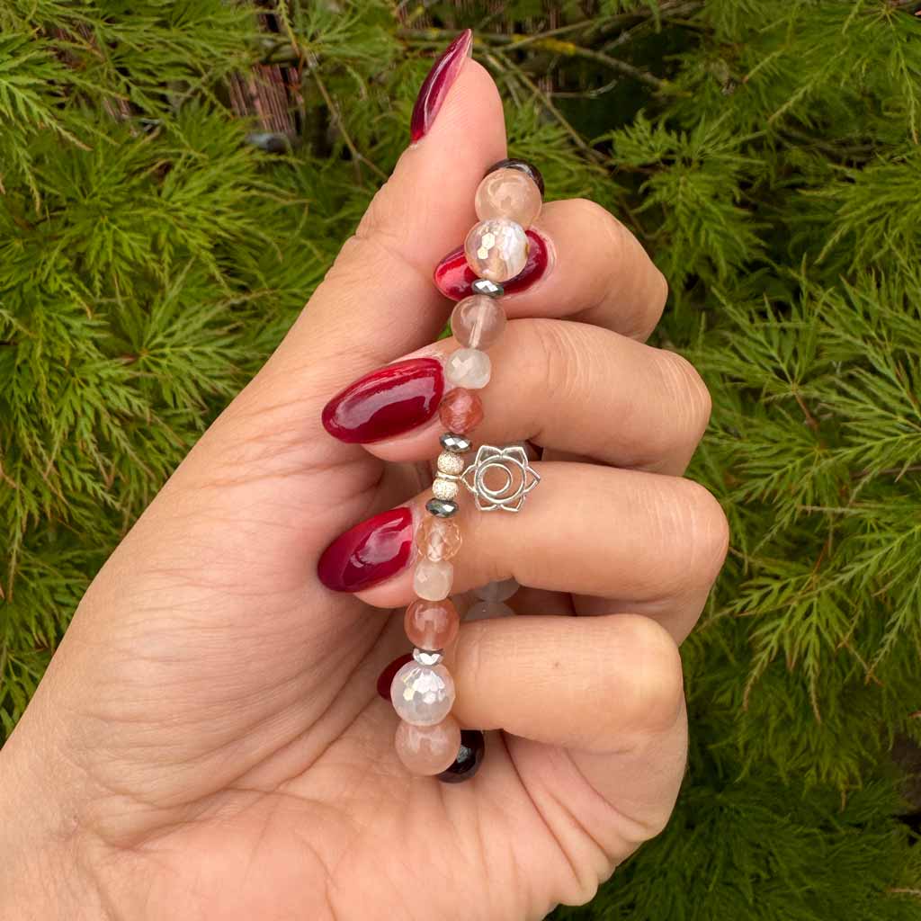 Svadisthana- Das Sakralchakra Armband hell