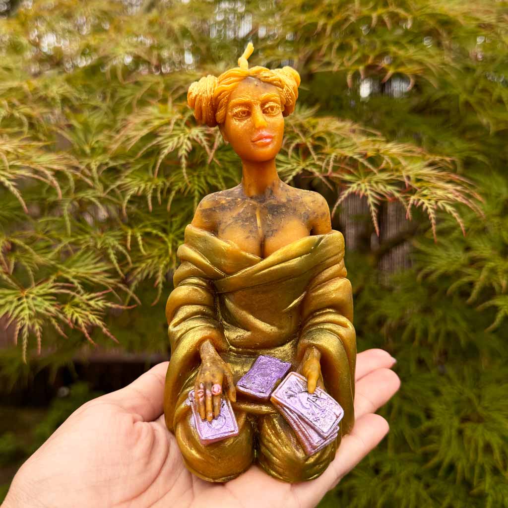 Wahrsagerin- die Tarot Kerze