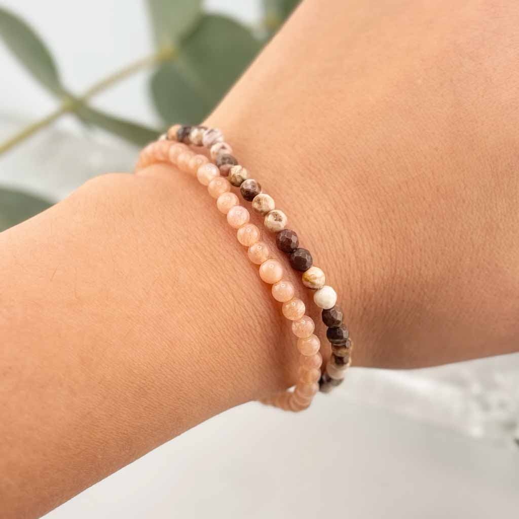 Cappuccino brauner Jaspis Armband rtw