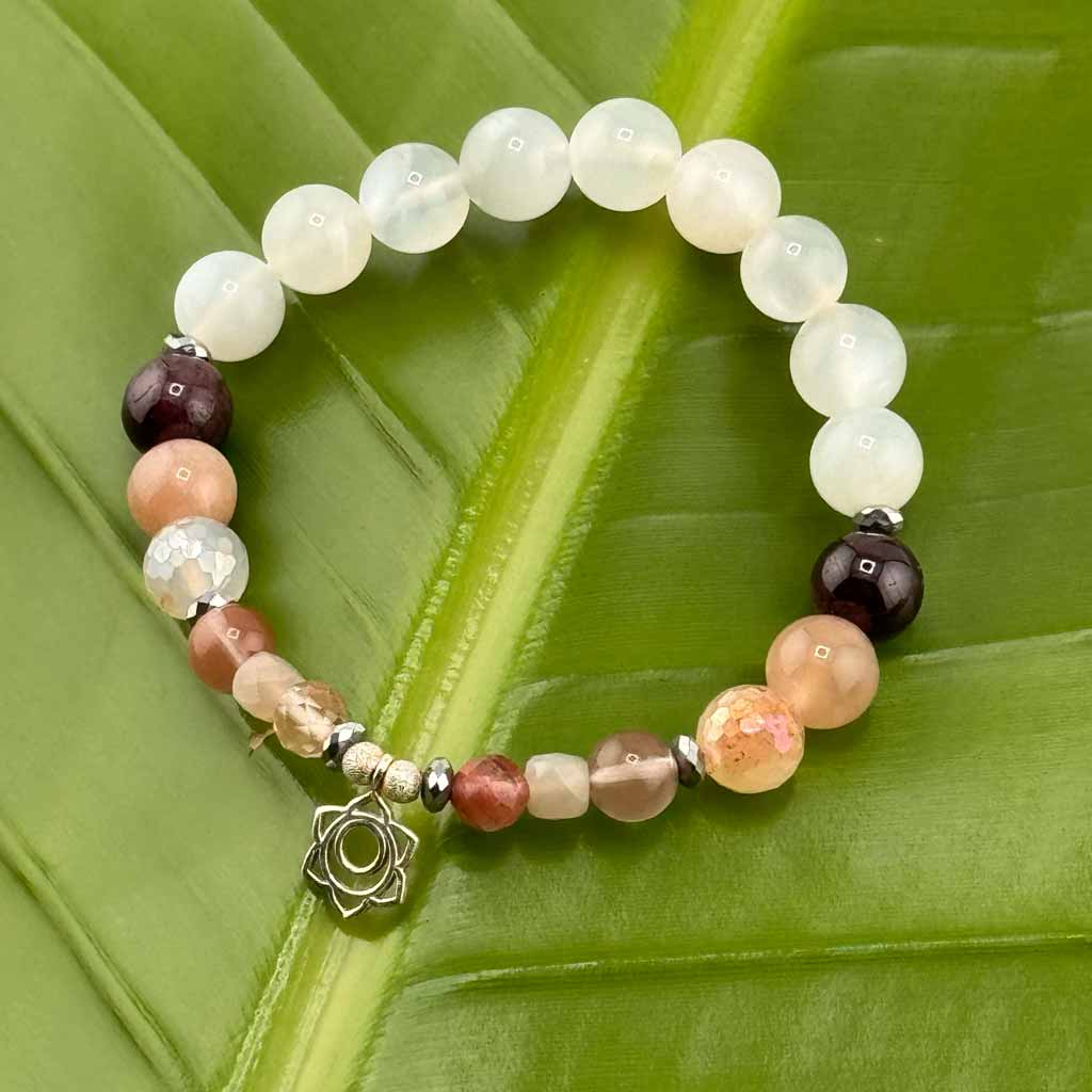 Svadisthana- Das Sakralchakra Armband hell