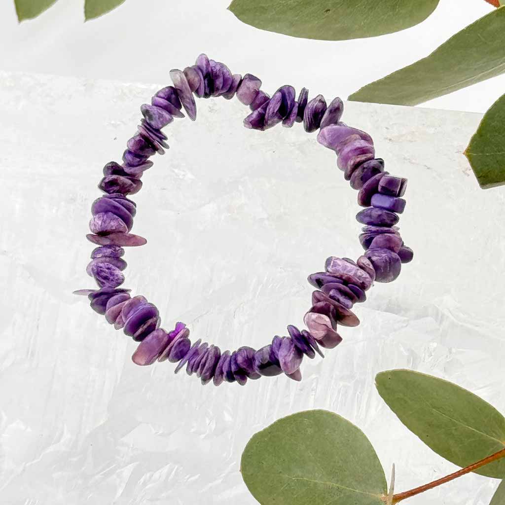 High Vibe Charoit Splitter Armband