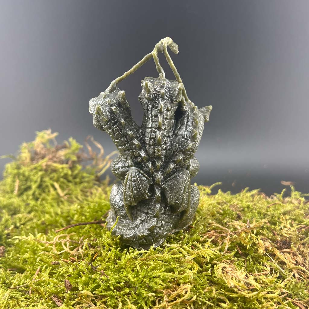 Kleiner Entscheidungsdrache Kerze