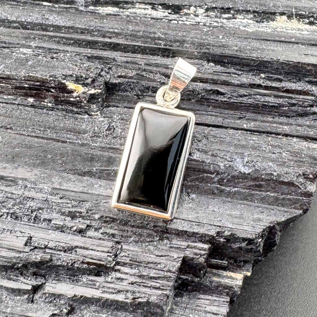 Onyx Anhänger Silber