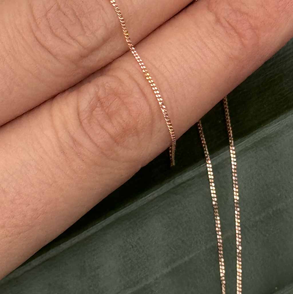 585er Roségold Kette