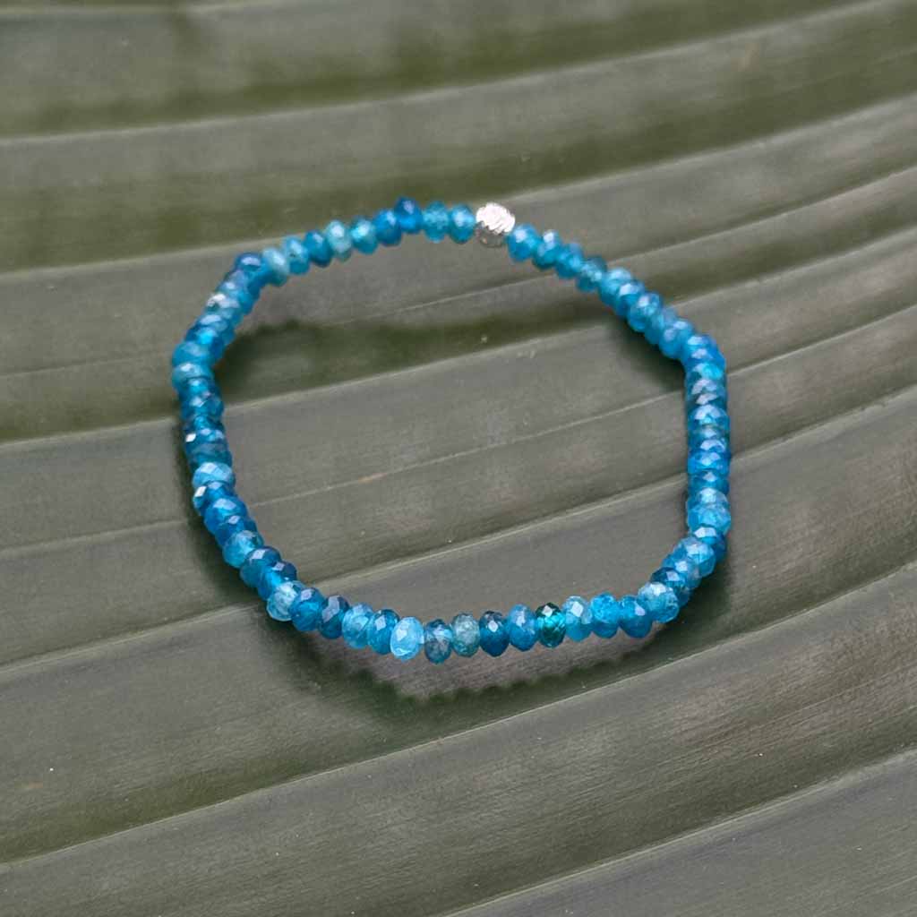AAA+ Apatit Microfacettiert Armband