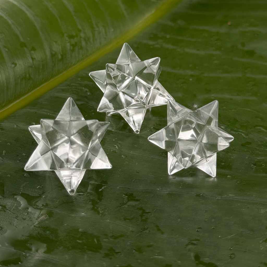 Lemurian Quarz Energie Stern