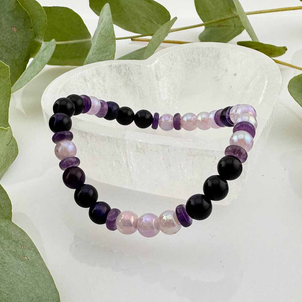 Violet projection Armband