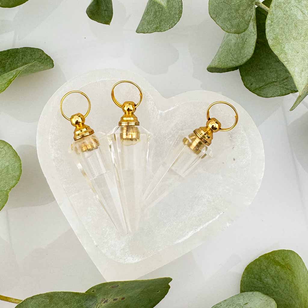 Bergkristall Parfum Anhänger