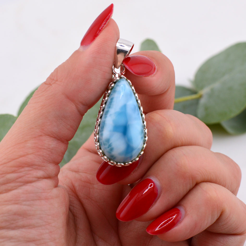 Larimar Anhänger Formen