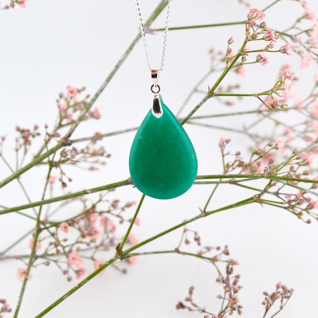 Amazonit Tropfen Anhänger