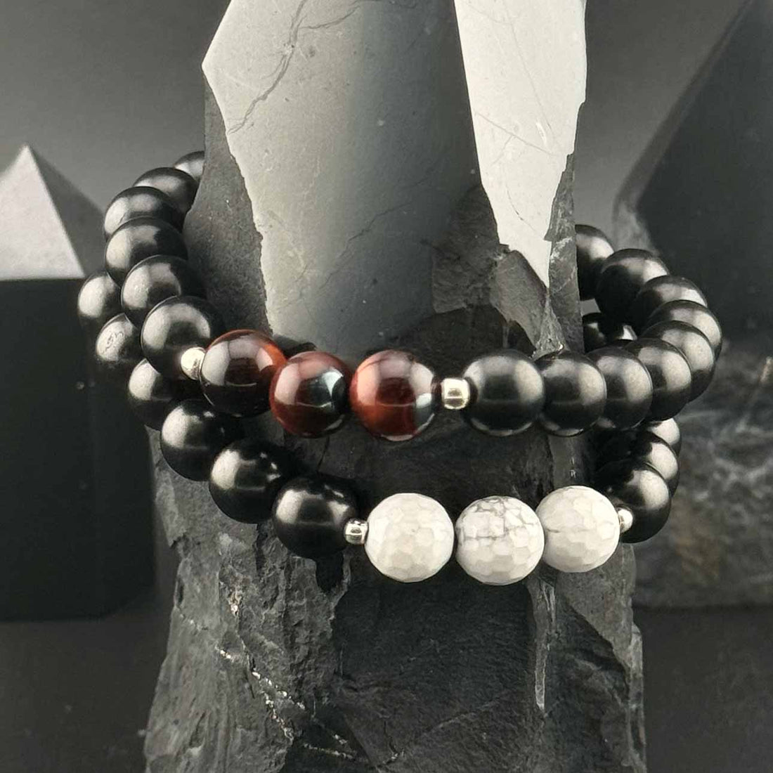 Shungit Schutz Armbänder