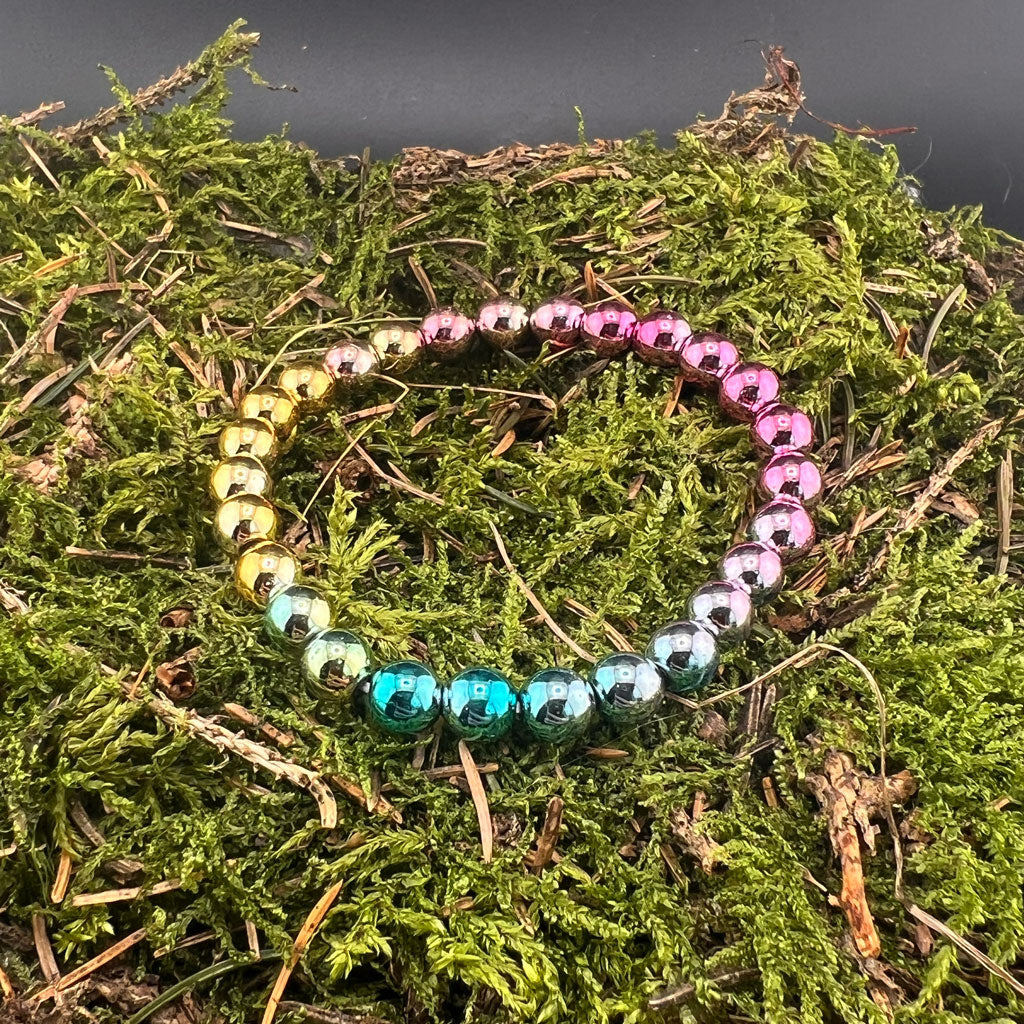 Rainbow Hämatit Armband