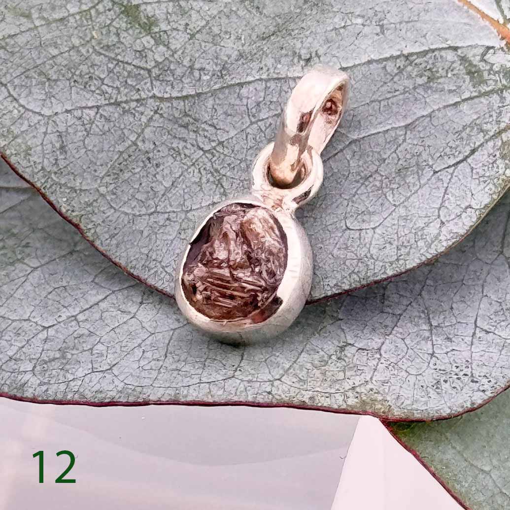 Echter Rohdiamant in Silber