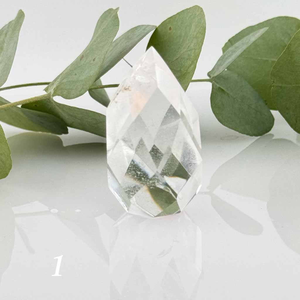 Bergkristall Ei Energie Raumreinigung