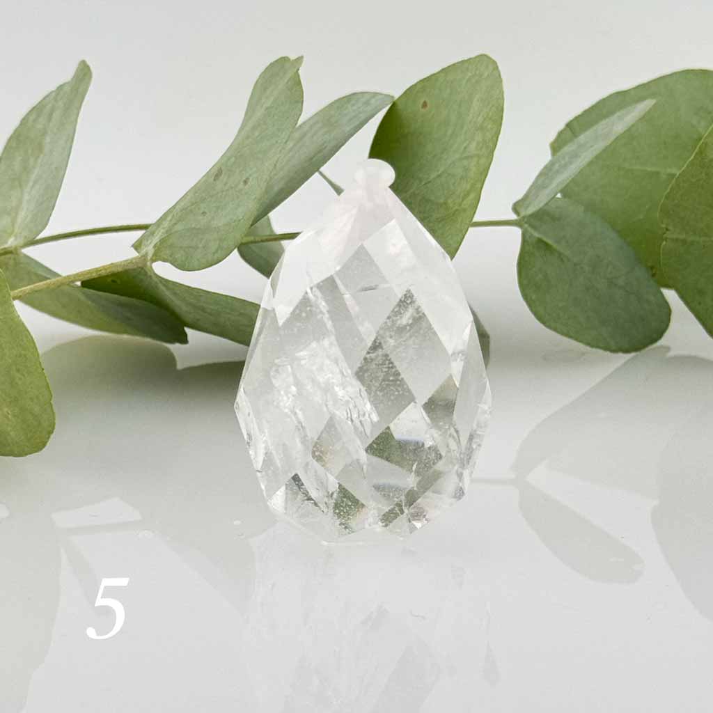 Bergkristall Ei Energie Raumreinigung