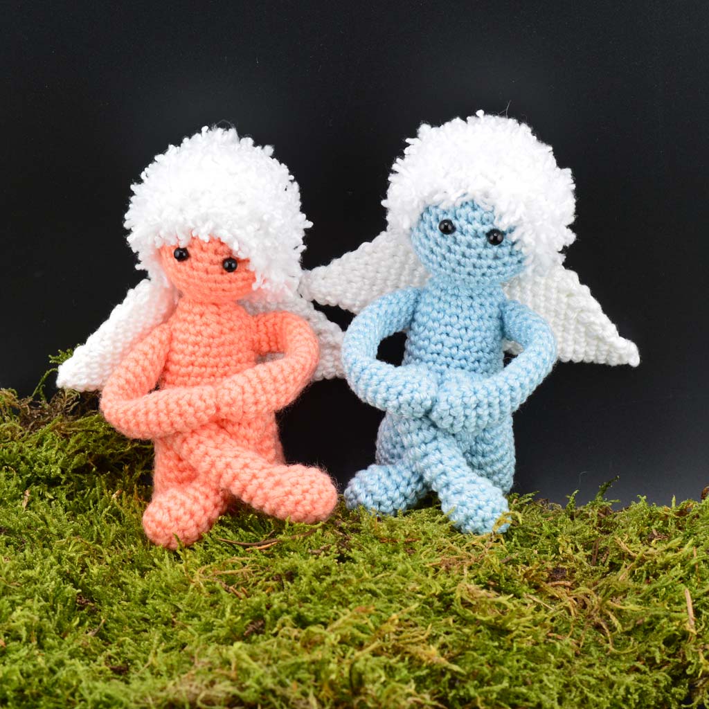 Schutzengel Handgehäkelt