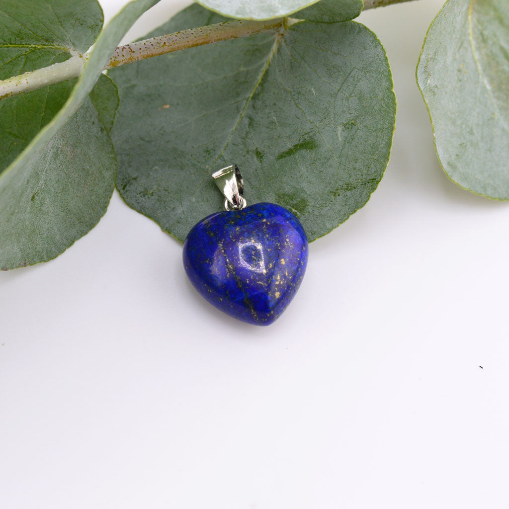 Lapis Lazuli Herz Anhänger