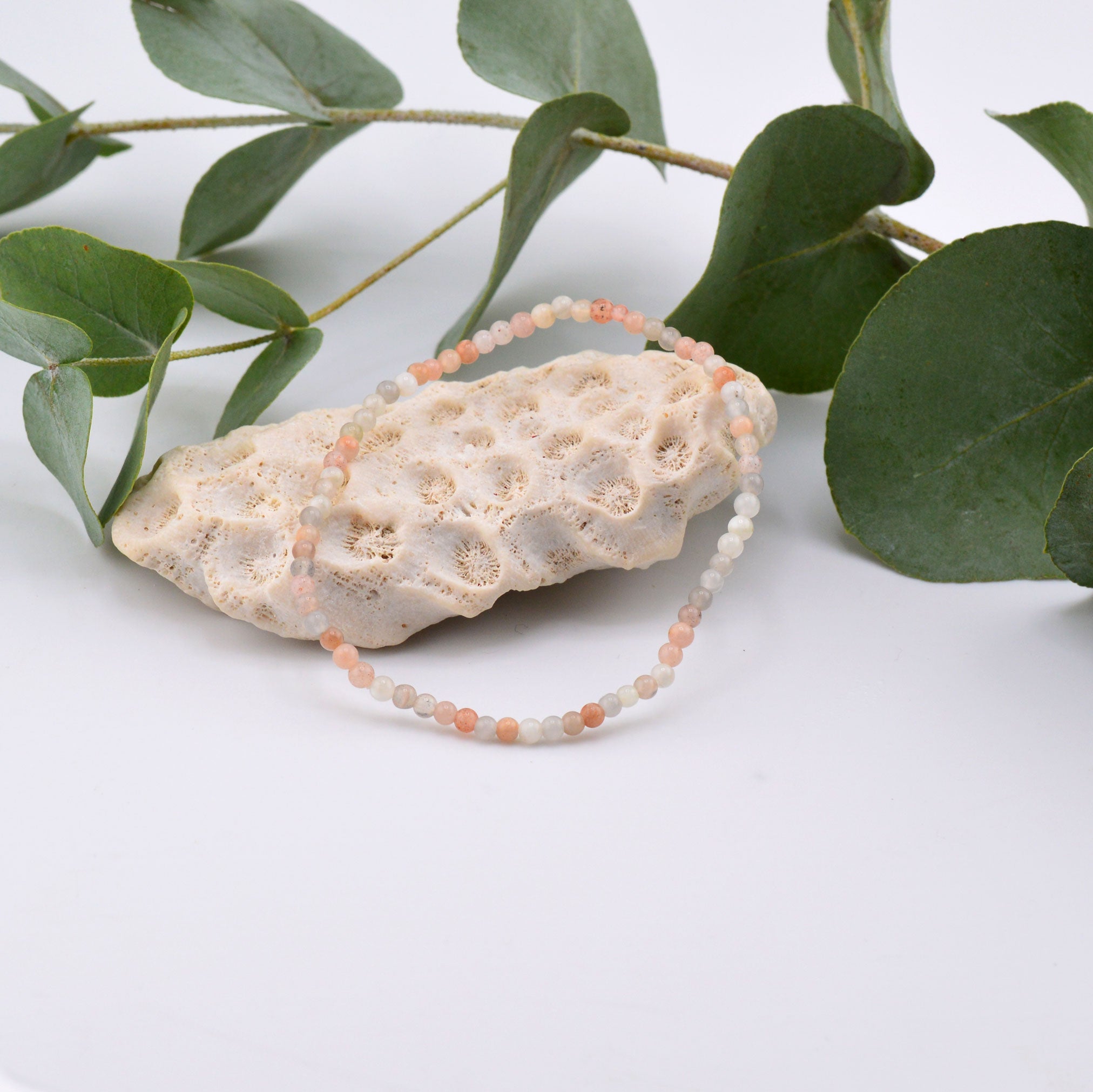 Buntes Mondstein Armband rtw