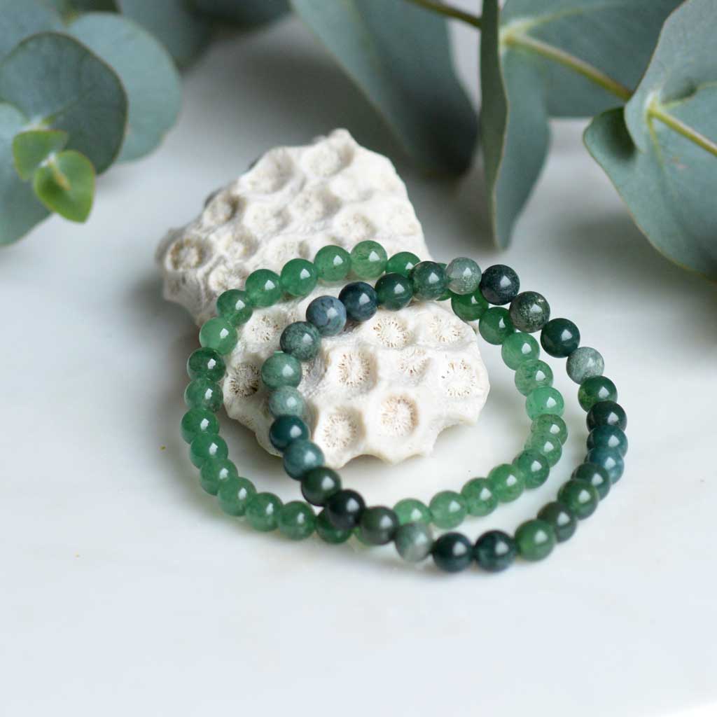 Moosachat Armband rtw