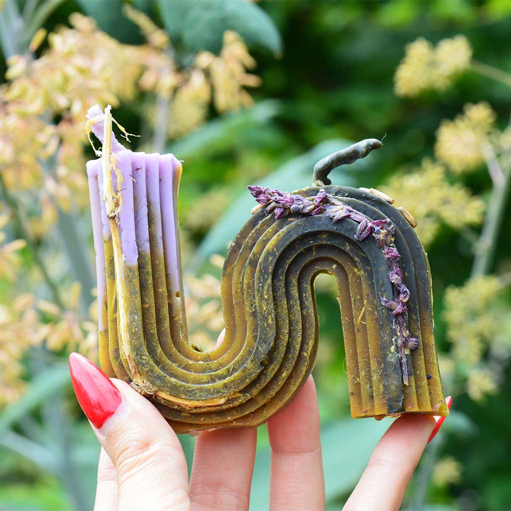 Stärke der Aura Kerze