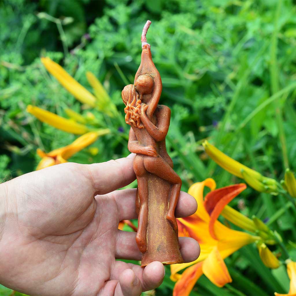 Leidenschaft der Liebe Kerze