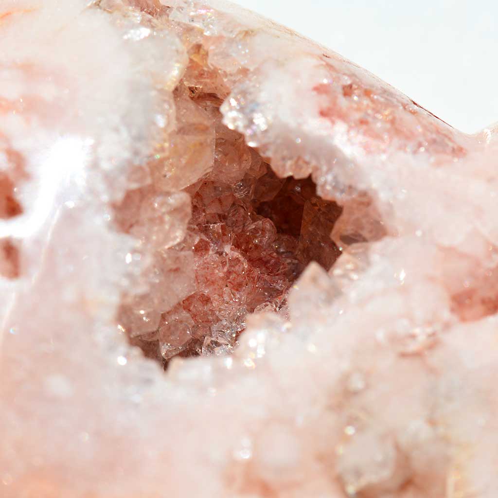Pink Amethyst Herz
