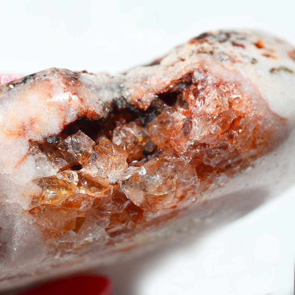 Pink Amethyst Herz