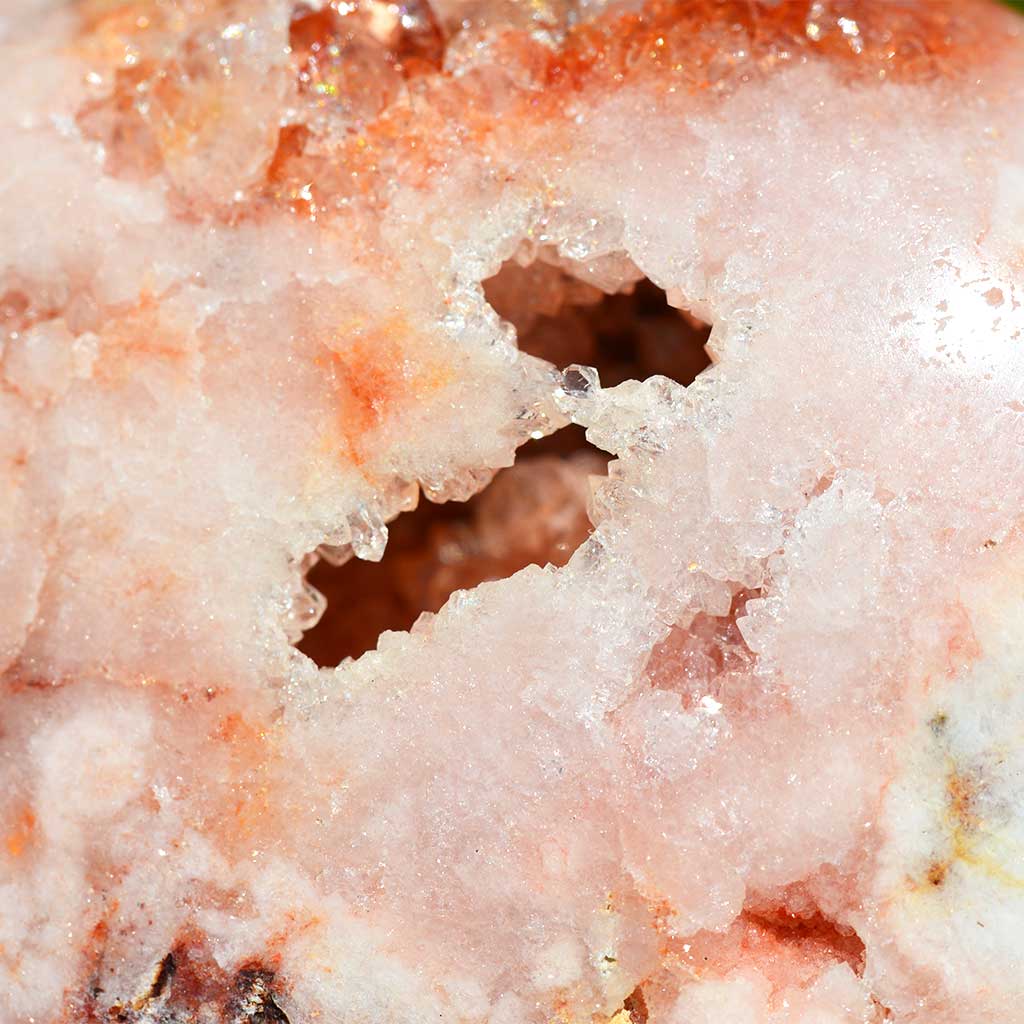 Pink Amethyst Herz