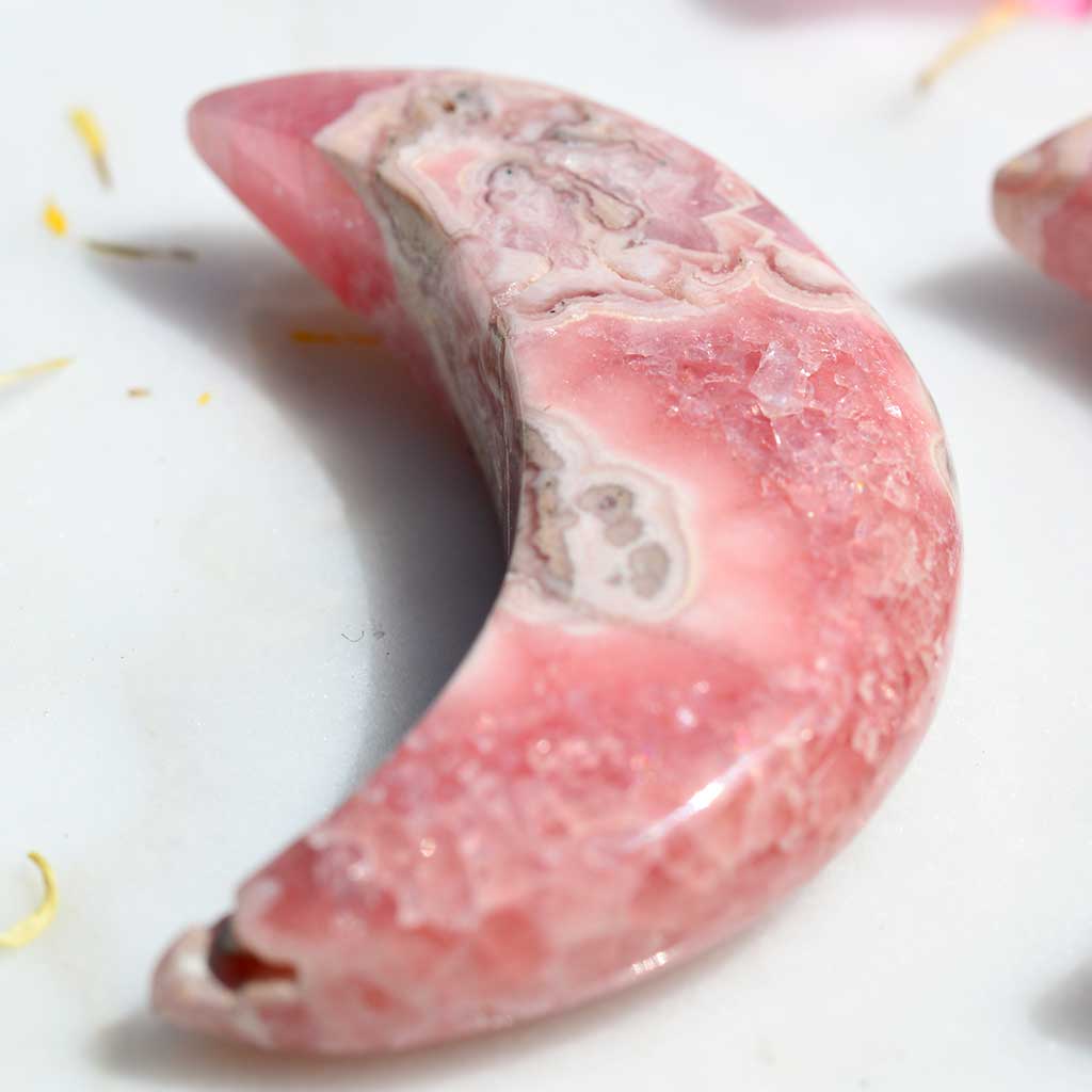Rhodochrosit Mond