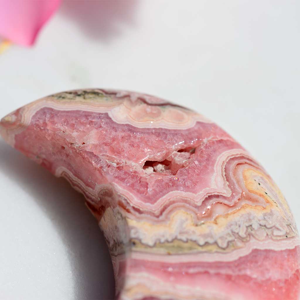 Rhodochrosit Mond