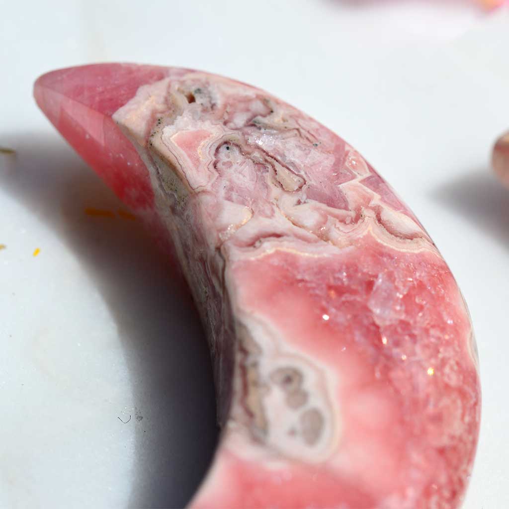 Rhodochrosit Mond