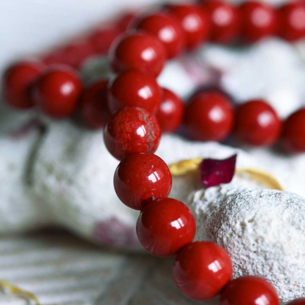 Roter Jaspis Armband rtw