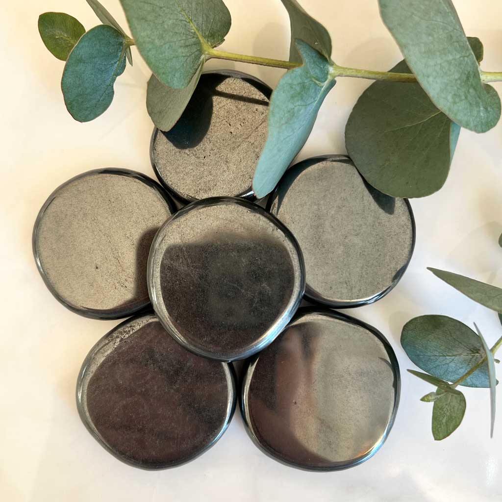 Hämatit Scheibensteine