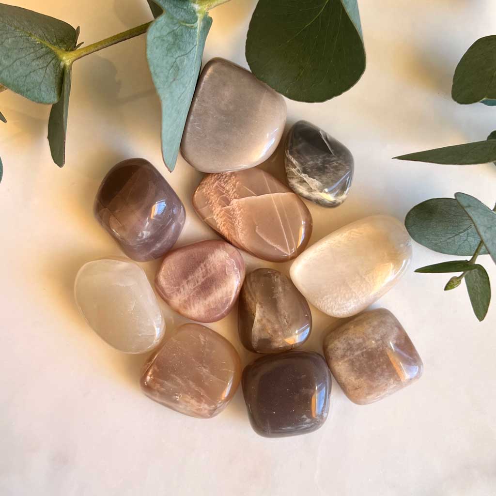 Mondstein Trommelstein